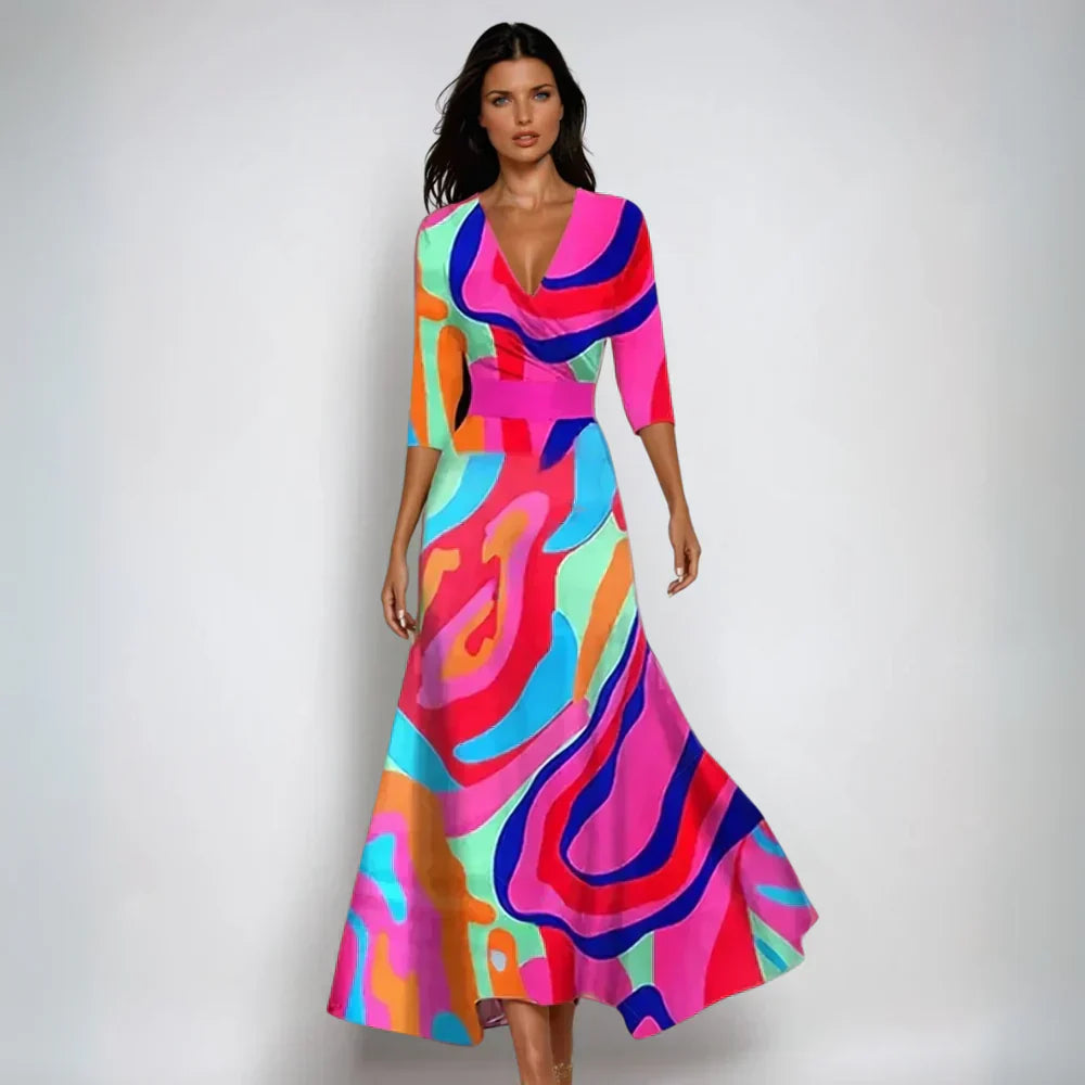 Rosalie | Sophisticated Floral Dress