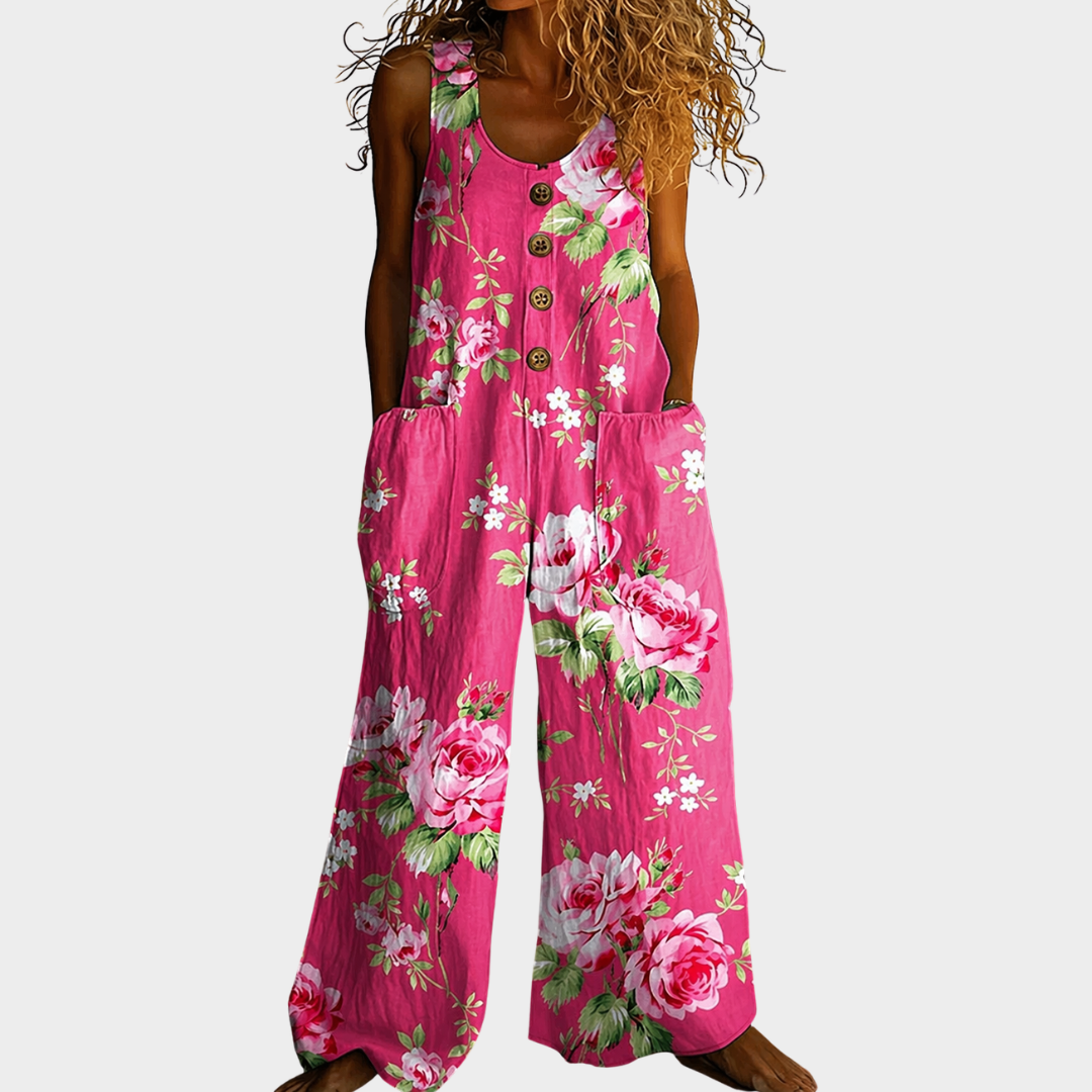 Gardenia | Kaleidoscope Print Jumpsuit