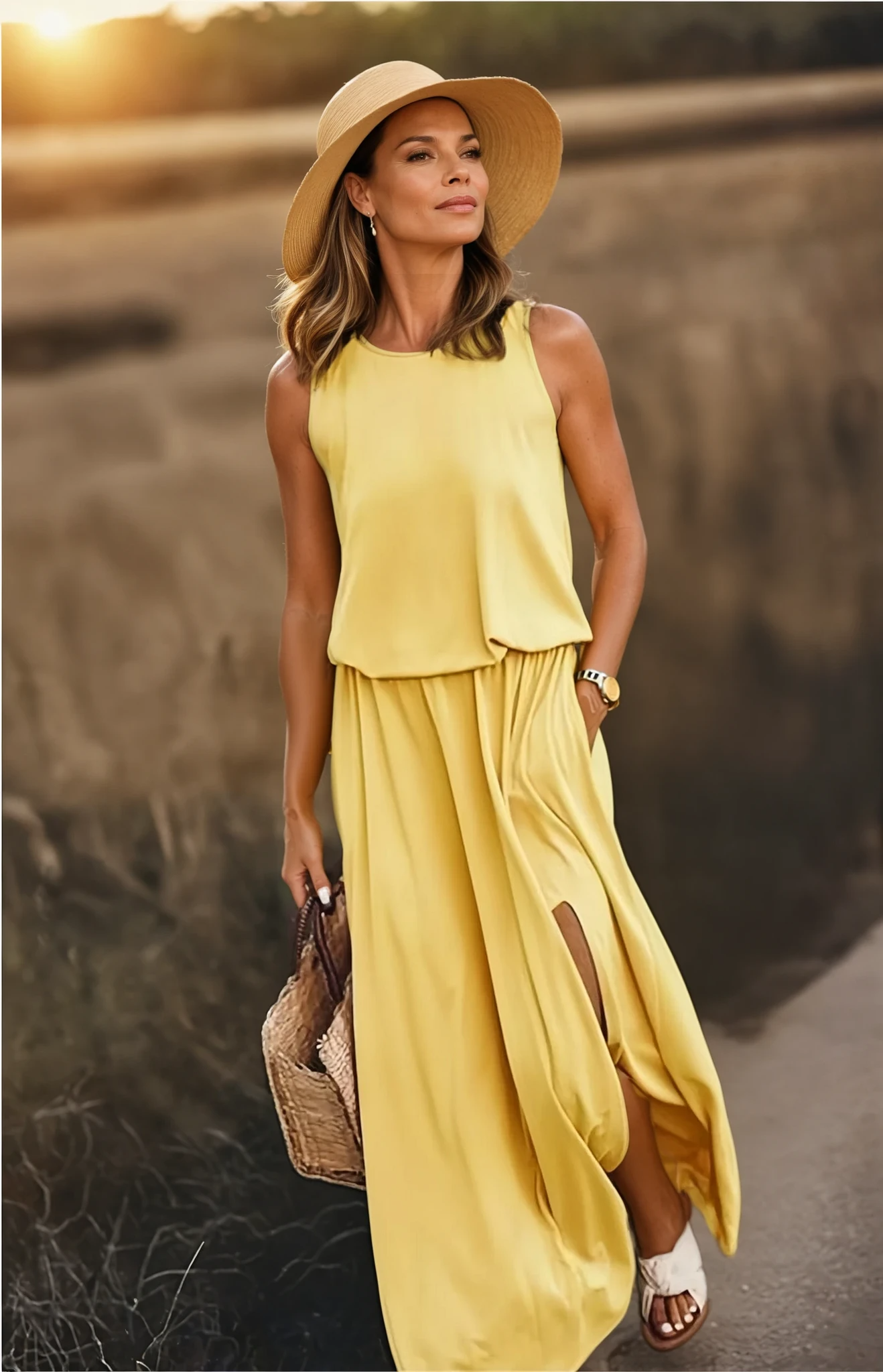 Elara | Sleeveless Shift Dress
