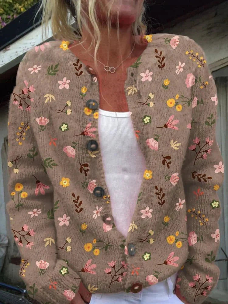 Liezel | Luxe Floral Cardigan