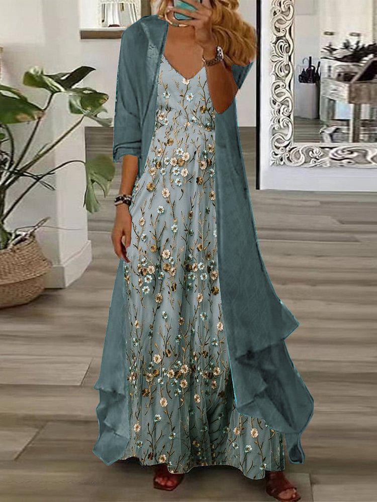 Thea | Graceful Floral Dress