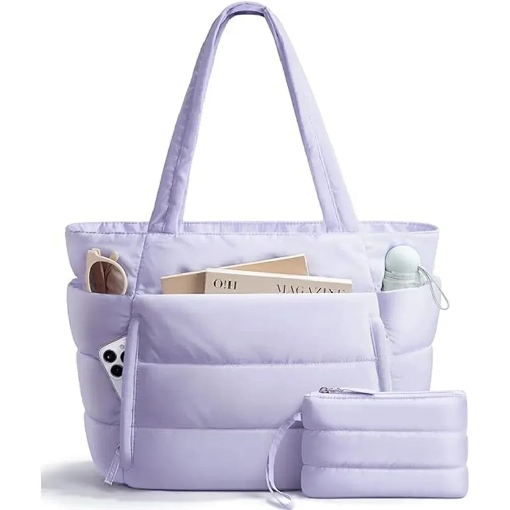 Belisama | Purple Large Tote Bag