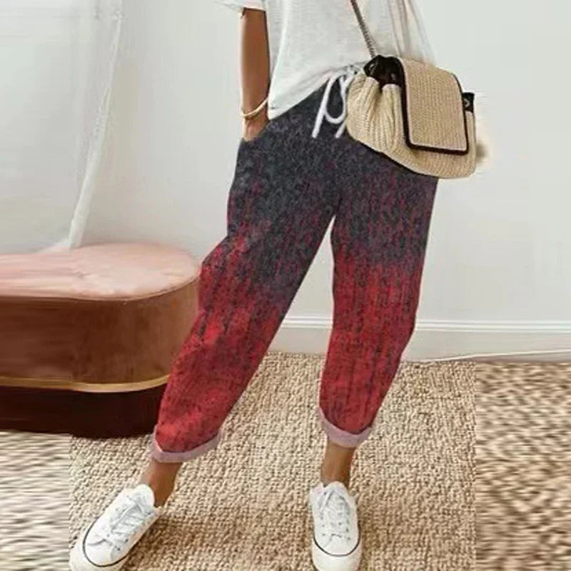Carinthia | Ethnic Retro Print Pants (Print 9)