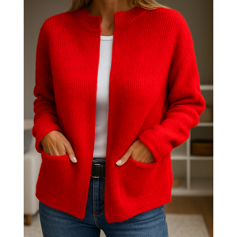 Scarletta | Oversized Button Cardigan
