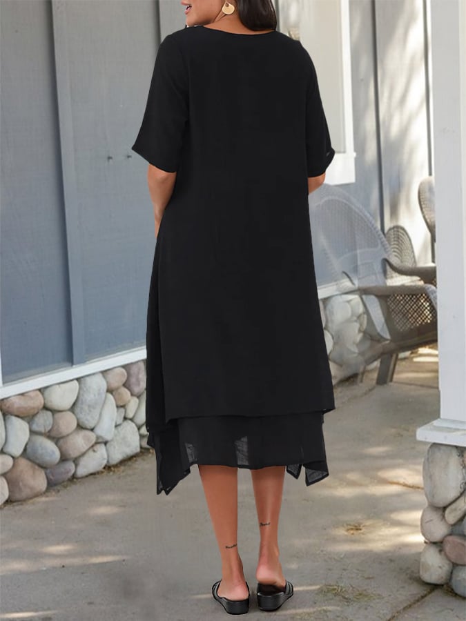 Clementine - Button Breeze Dress - Alira - Boutique