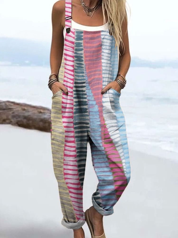 Coastal Rhythm Jumpsuit - Alira - Boutique