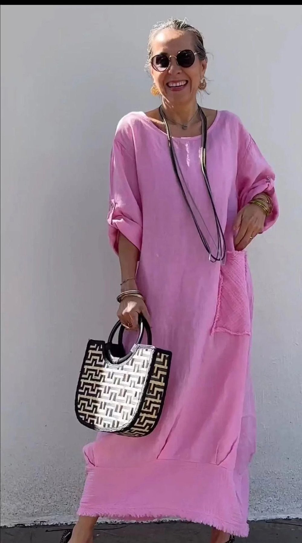Leonore - Breezy Oversized Dress - Alira - Boutique
