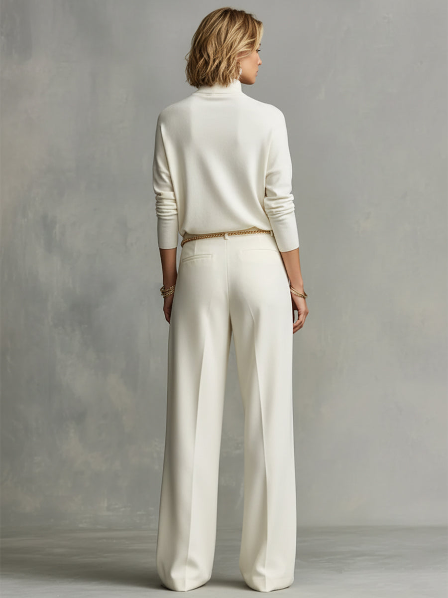 Rose | Cream Knit Set
