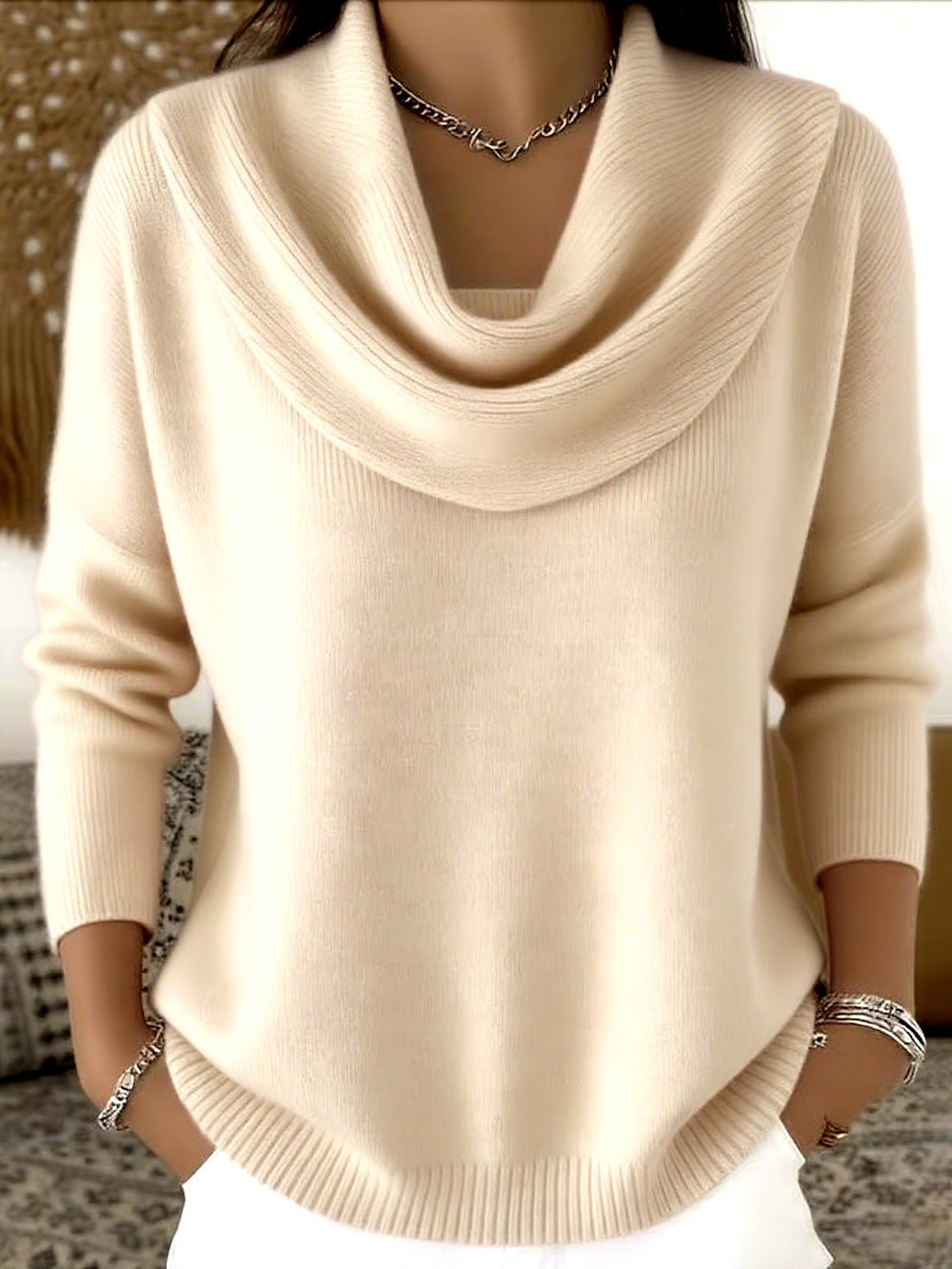 Vionne | Sweater with Collar - Alira - Boutique