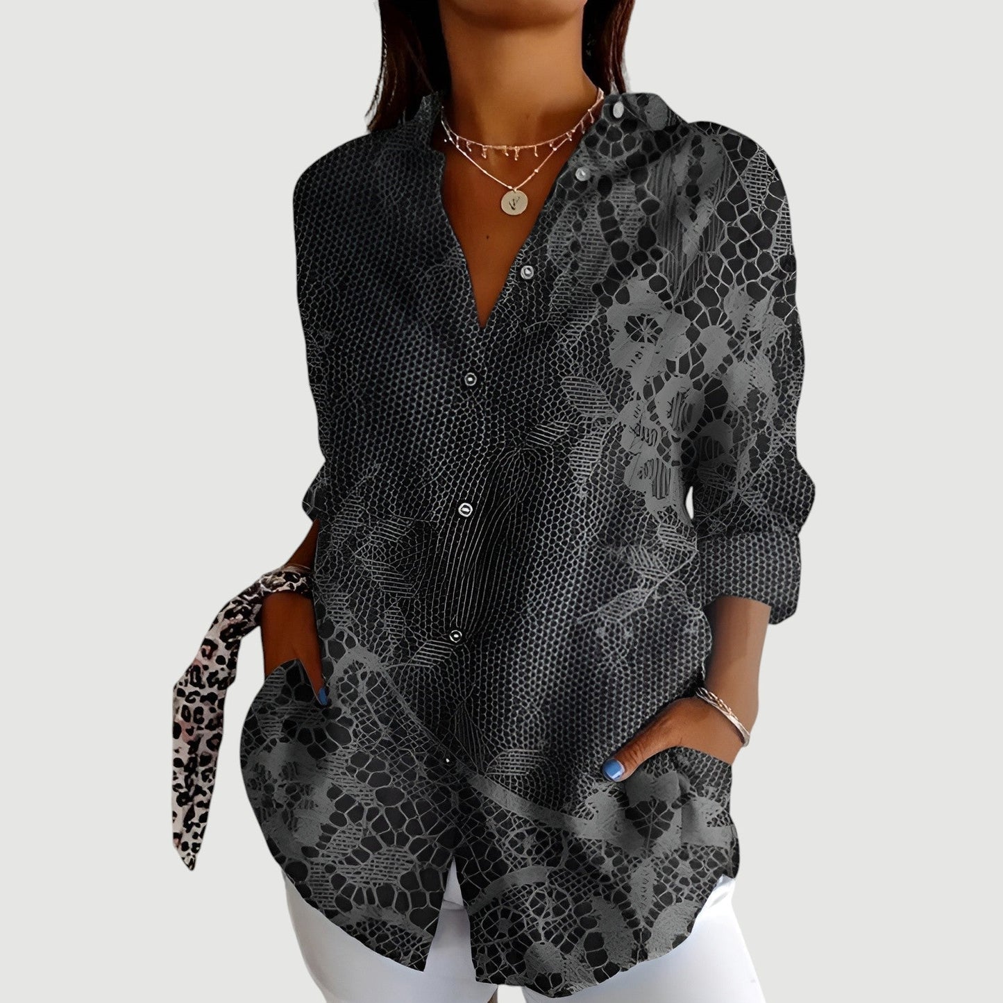 Mathilde | Artistic Blossom Blouse