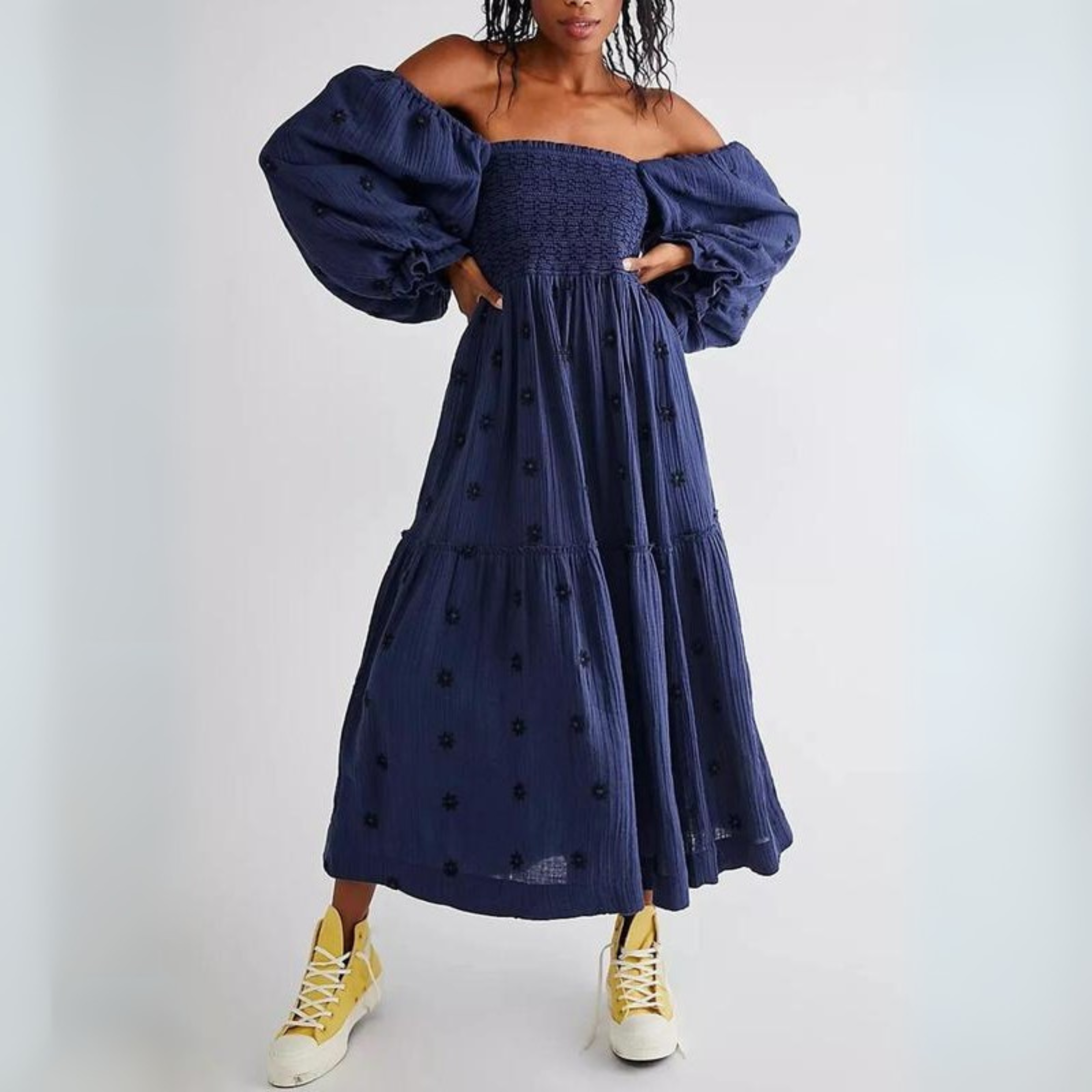 Navy Blue / US 8 (L)