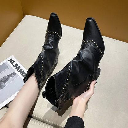 Sierra | Studded Western Boots