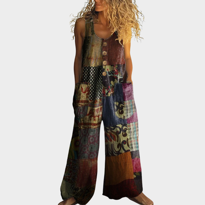 Marigold | Print Jumpsuit