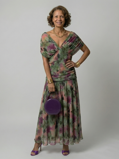 Calen | Off-Shoulder Midi Dress