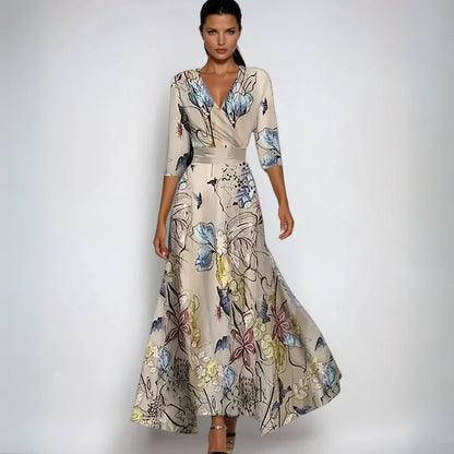 Rosalie | Sophisticated Floral Dress