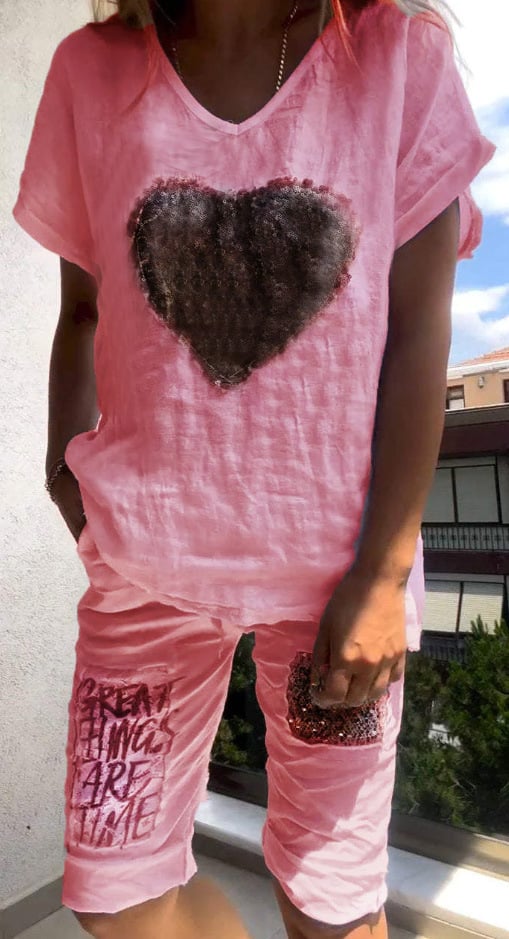 Pink / 5XL (22-24)