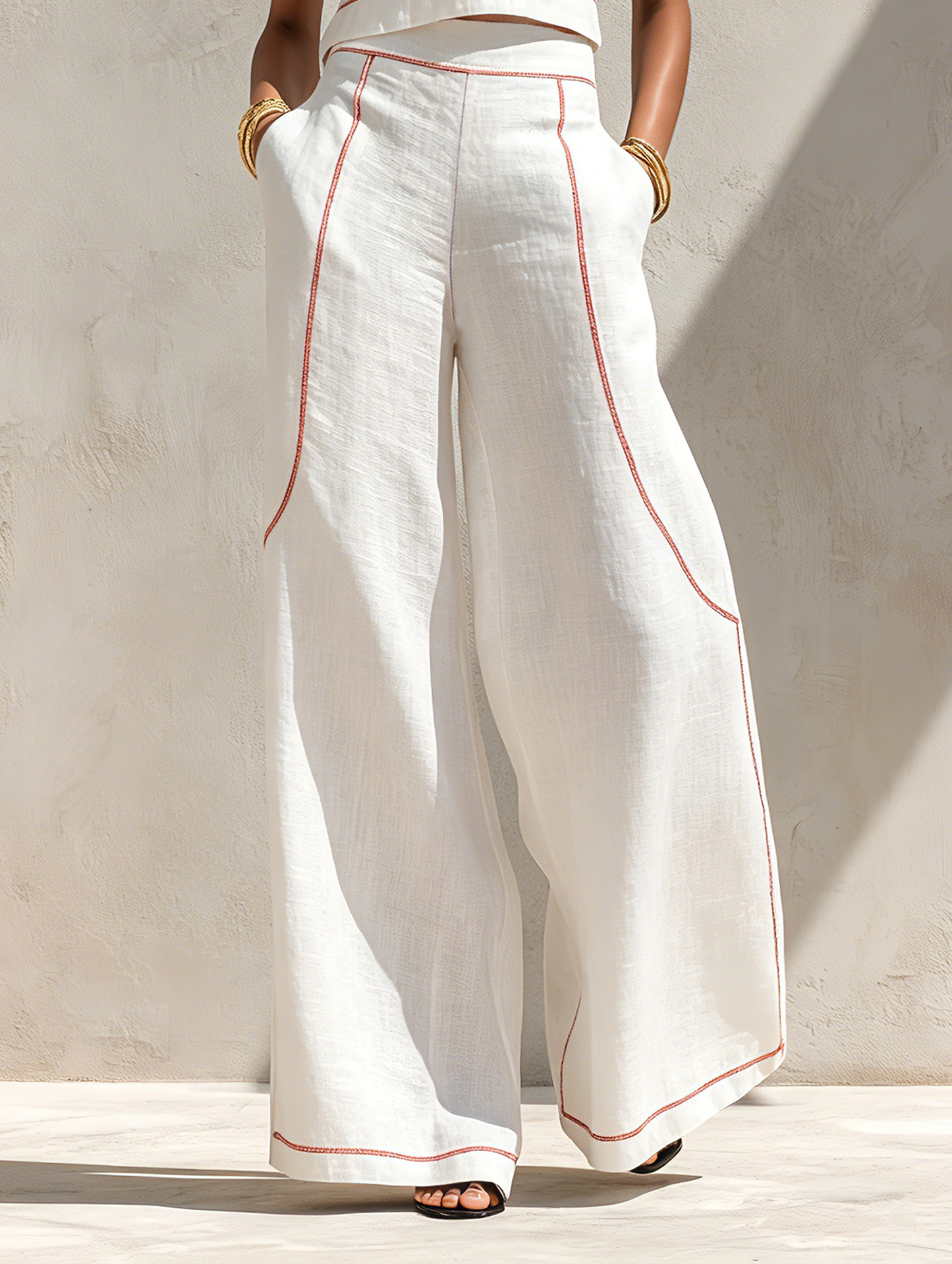 Stella | Contrast Linen Set