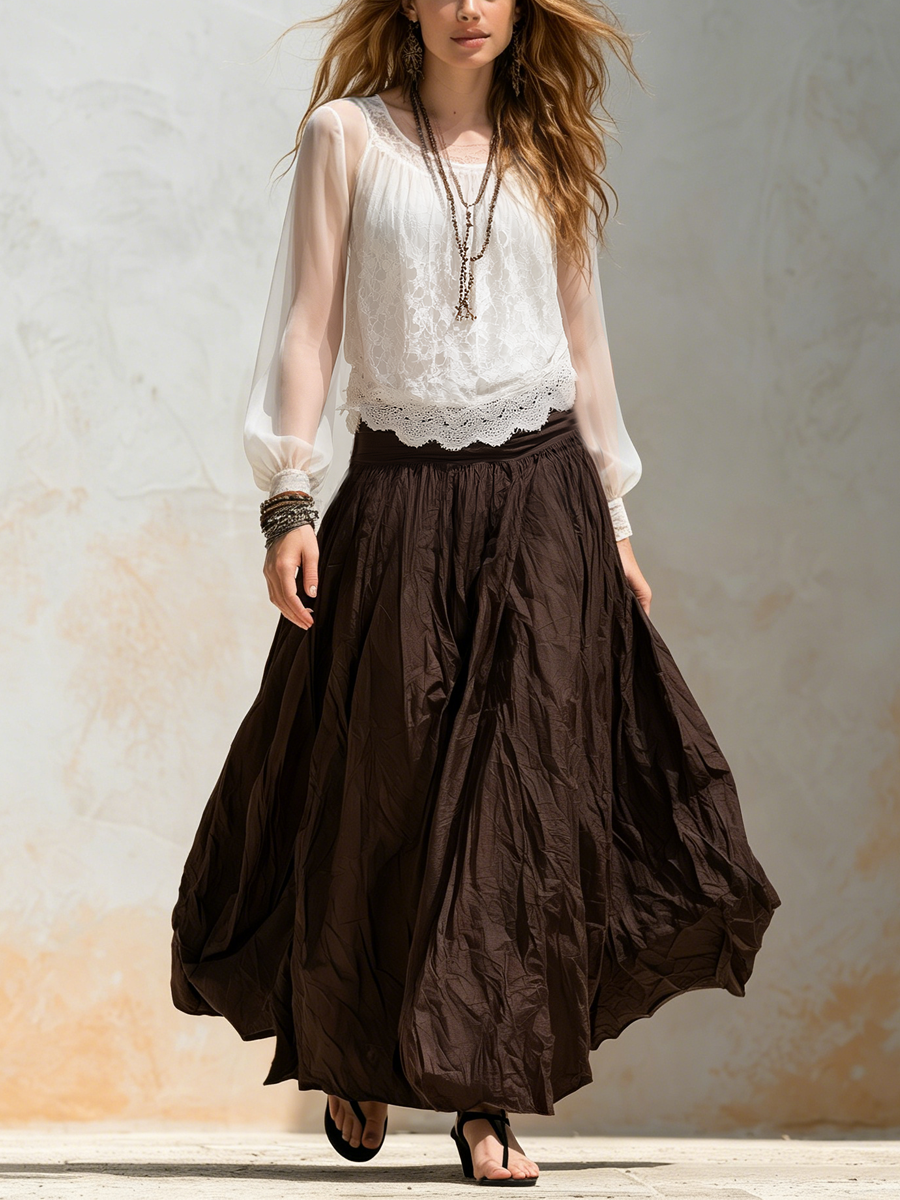 White and brown / 3XL
