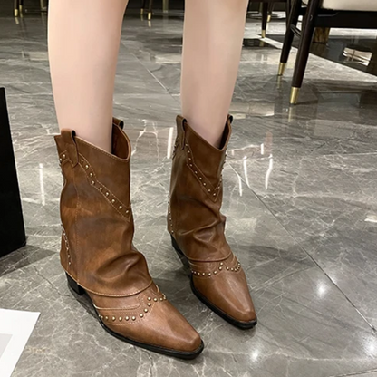 Sierra | Studded Western Boots