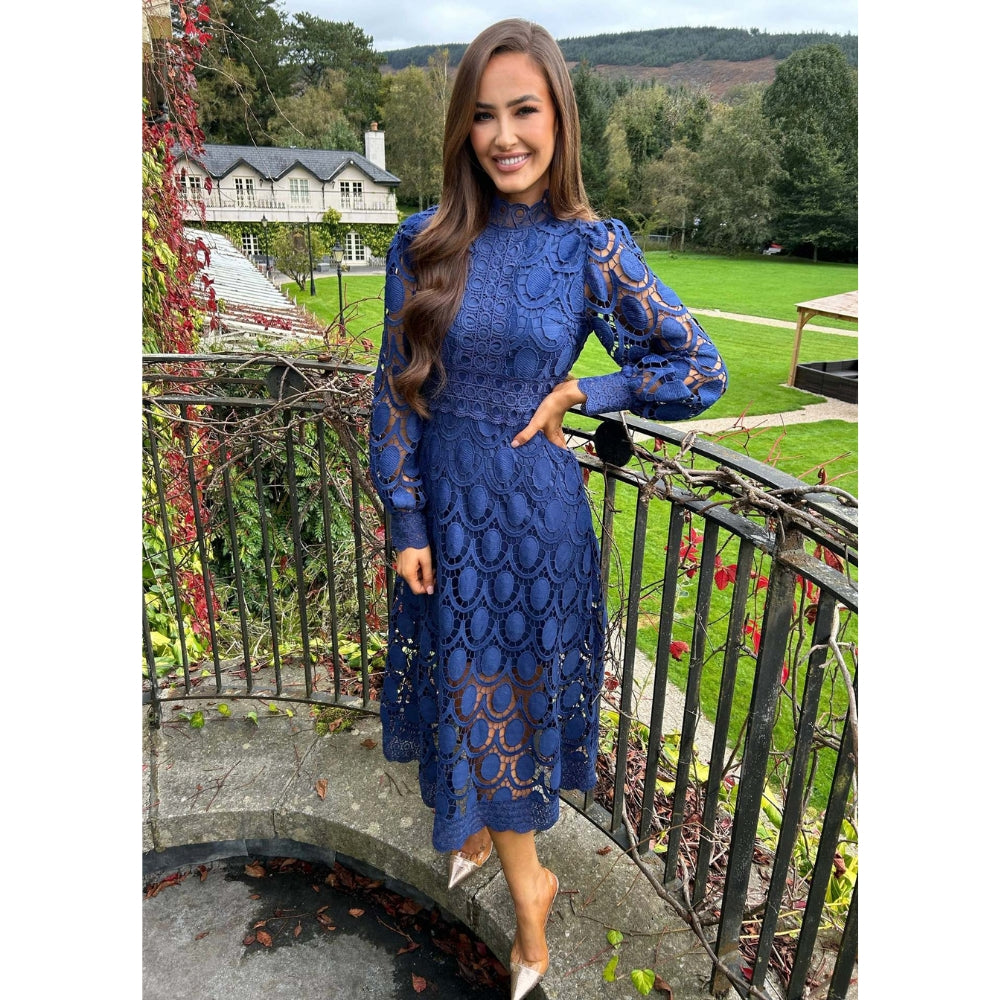 Navy blue / US 12 (2XL)