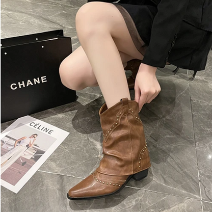 Sierra | Studded Western Boots
