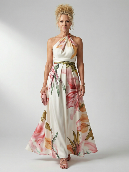 Amiel | Lightweight Floral Maxi Dress