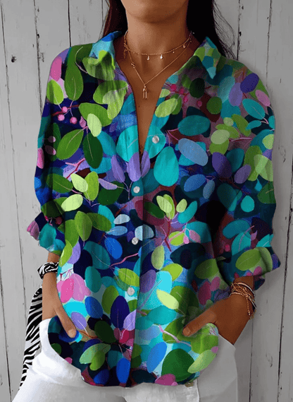 Gretta | Soft Chic Button-Up Shirt