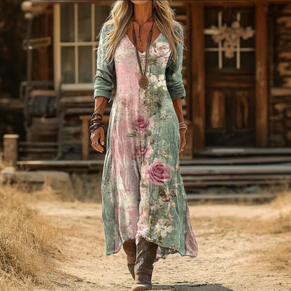 Clementine | Casual Long Sleeve Wrap Dress
