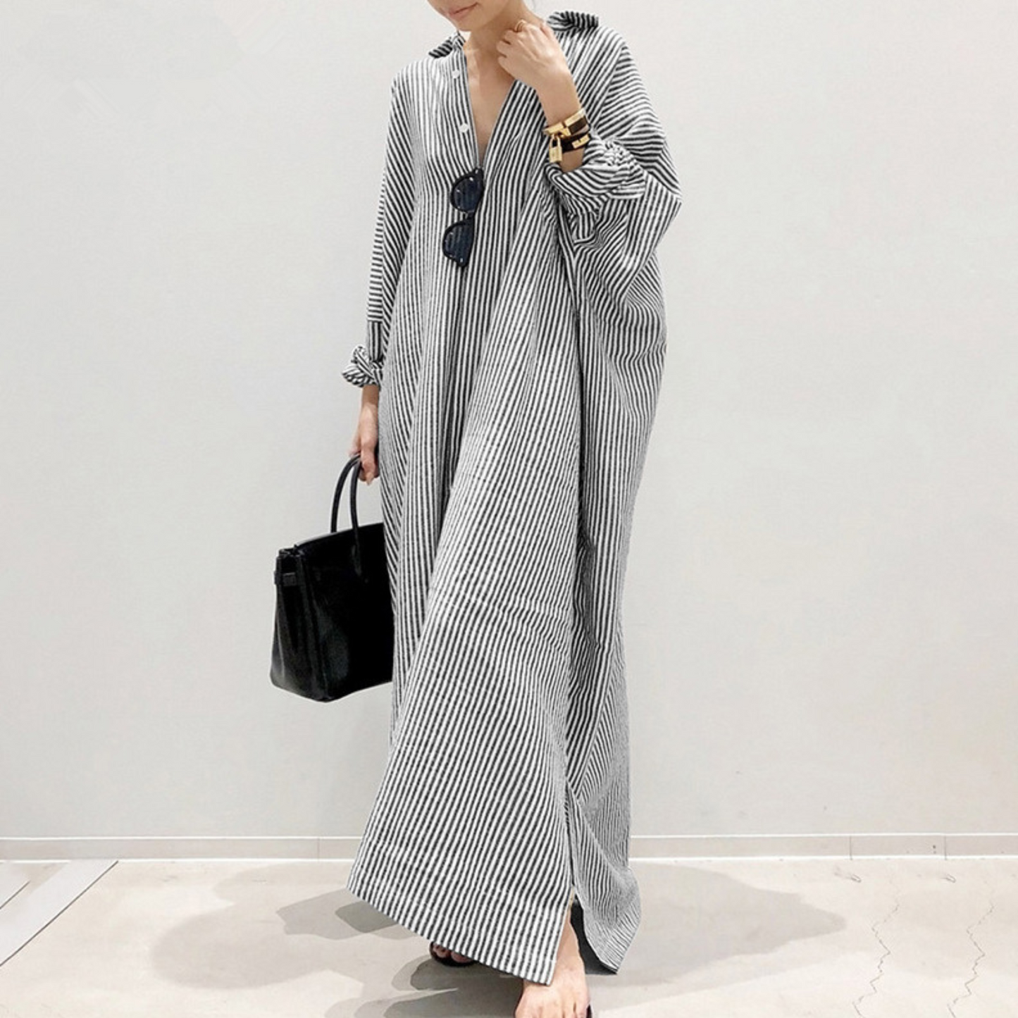 Juliet | Everyday Stripped Maxi Dress
