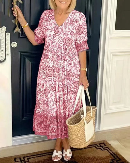 Dianna | Graceful Floral Maxi