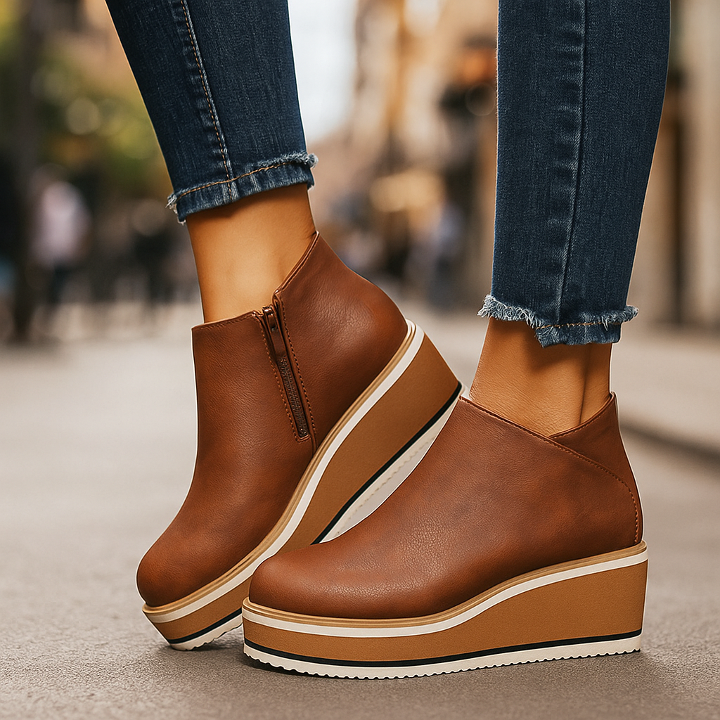 Tilly | Lace-Up Platform Boots