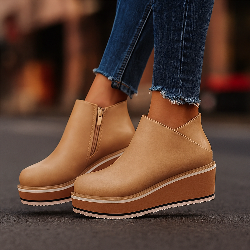 Tilly | Lace-Up Platform Boots