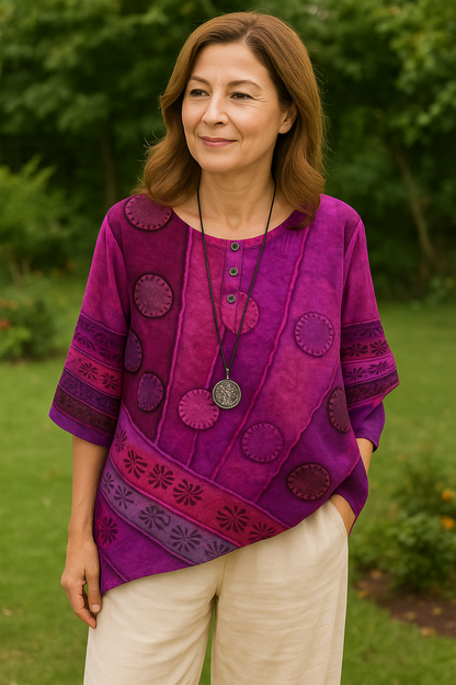 Jael | Elegant Harmony Top