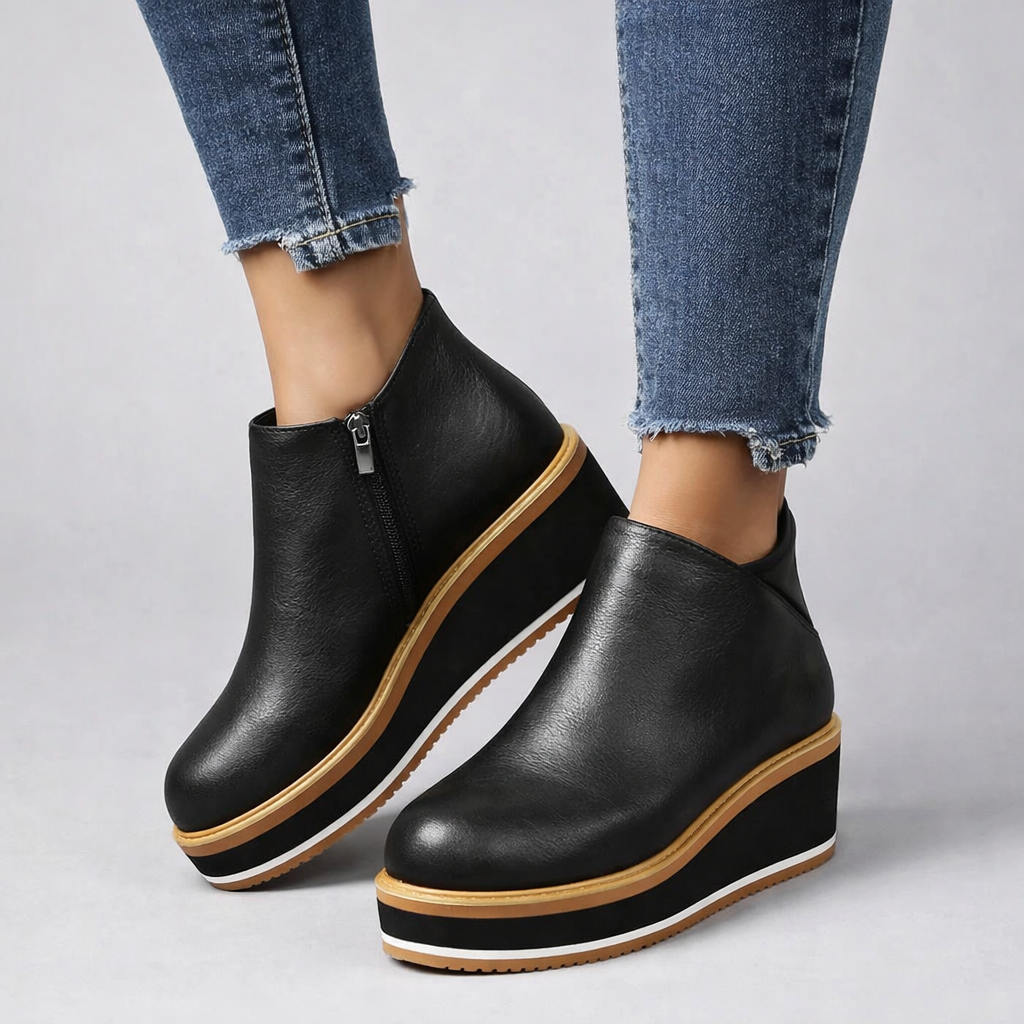 Tilly | Lace-Up Platform Boots
