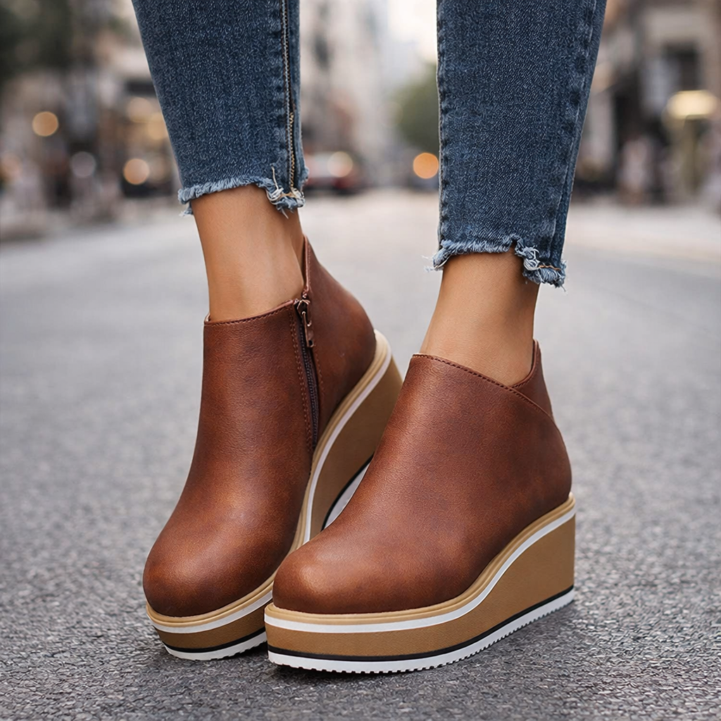 Tilly | Lace-Up Platform Boots