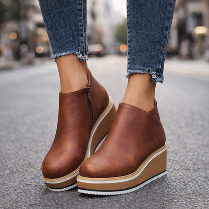 Tilly | Lace-Up Platform Boots