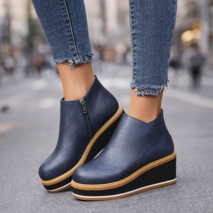 Tilly | Lace-Up Platform Boots