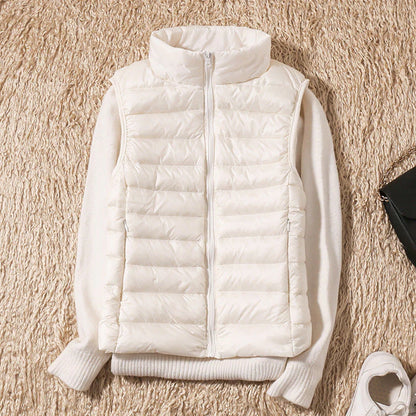 Galora™ | Light Puffer Vest with White Duck Down