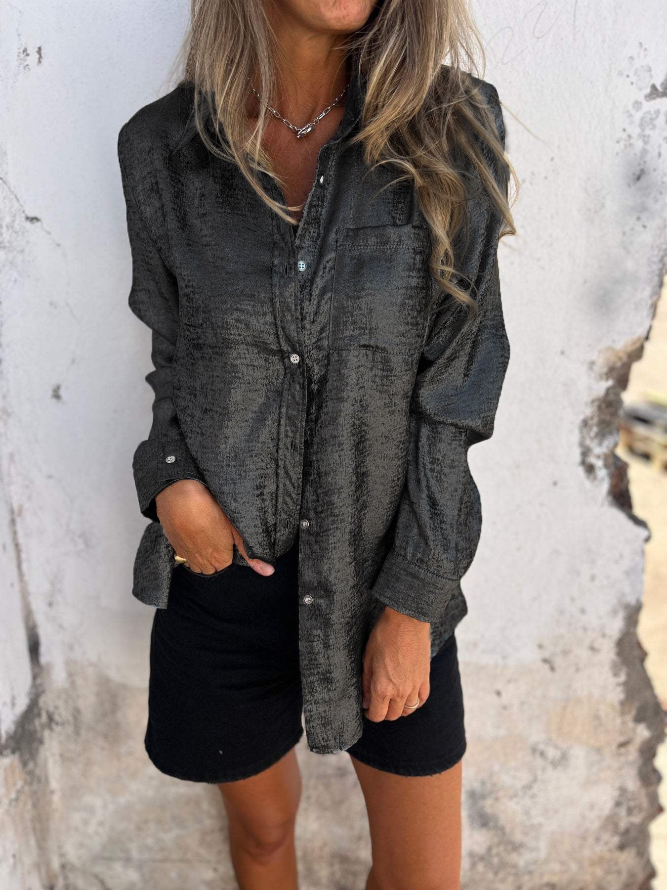 Black / 5XL (22-24)