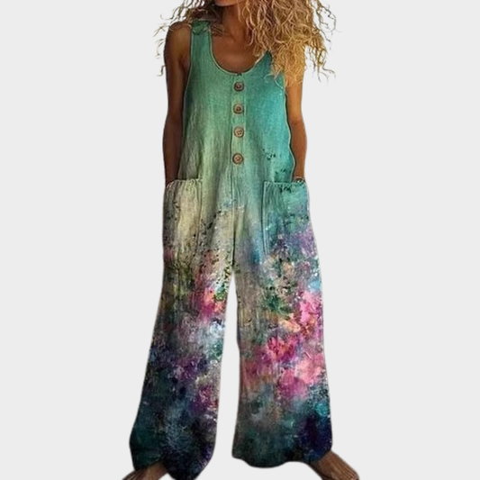 Meadow | Sunrise Print Jumpsuit
