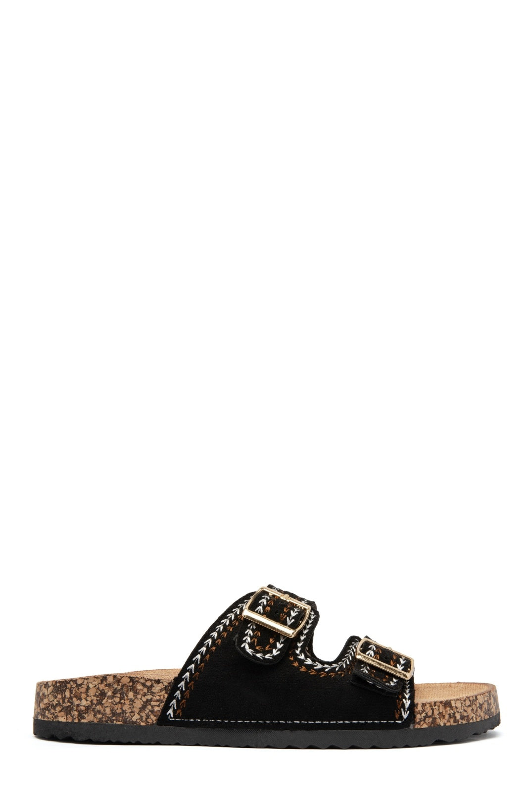 Ulrika | Black Wedge Sandal