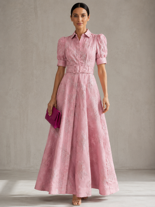 Holly | Short Dress with Balloon Sleeves