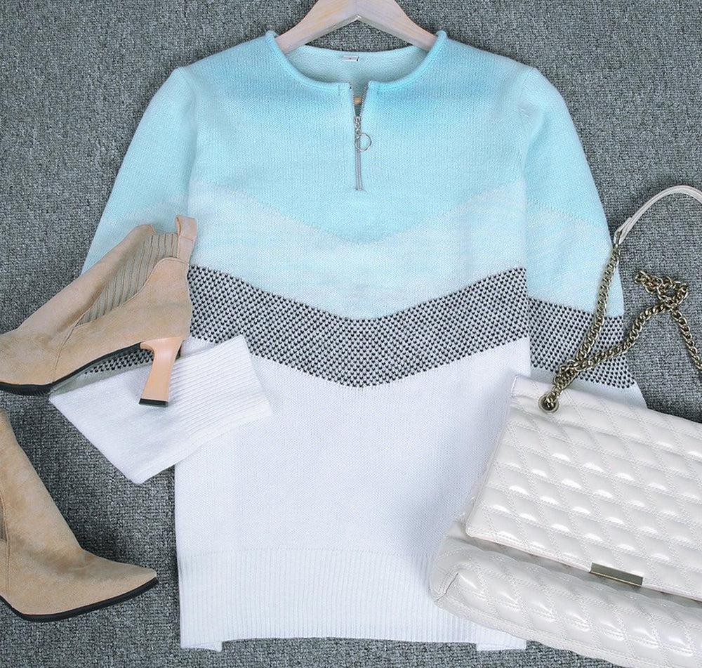 Suzie | Cosy Zip Pullover