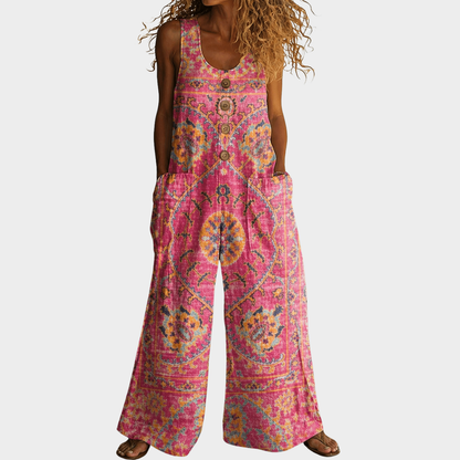 Marigold | Print Jumpsuit