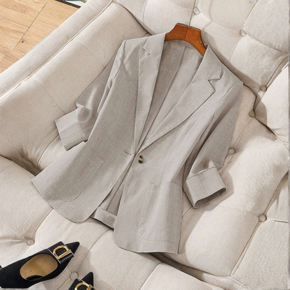 Gillian | Classy Button Front Long Sleeve