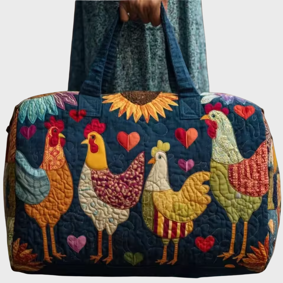 Elaine | Handmade Soft Traveler Bag