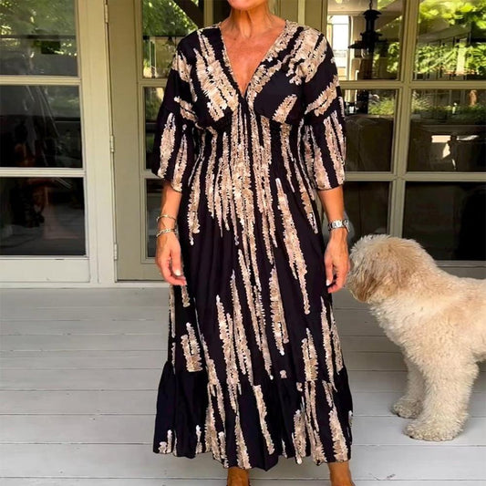 Macey | Timeless Print Maxi