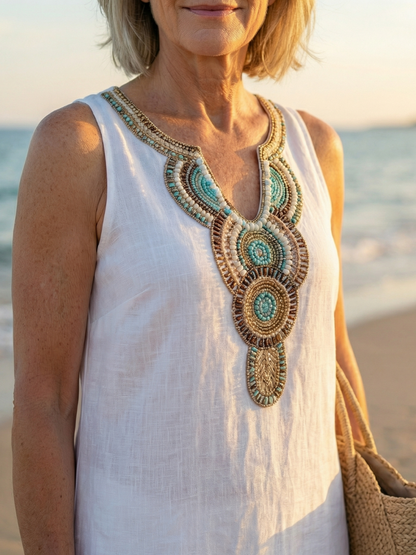 Arielle | Airy Flow Midi Dress