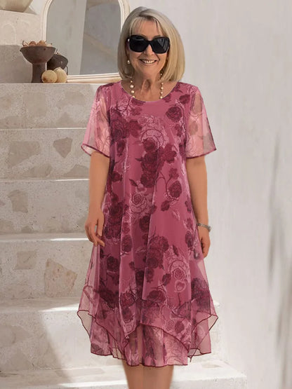 Julie | Elegant Pleated Comfort Dress