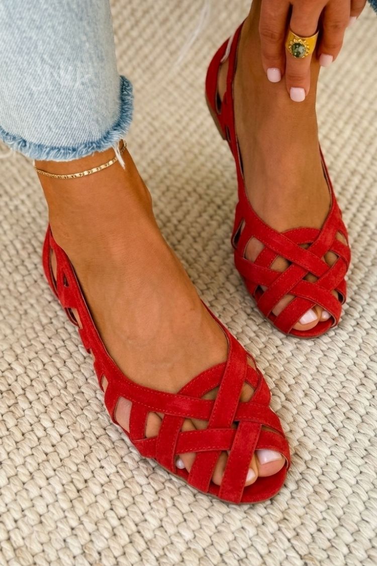 Scarleth | Woven Sandals